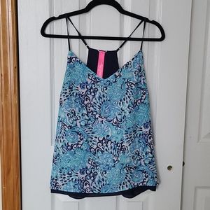 Reversible Lilly Pulitzer Seashell Racerback Tank